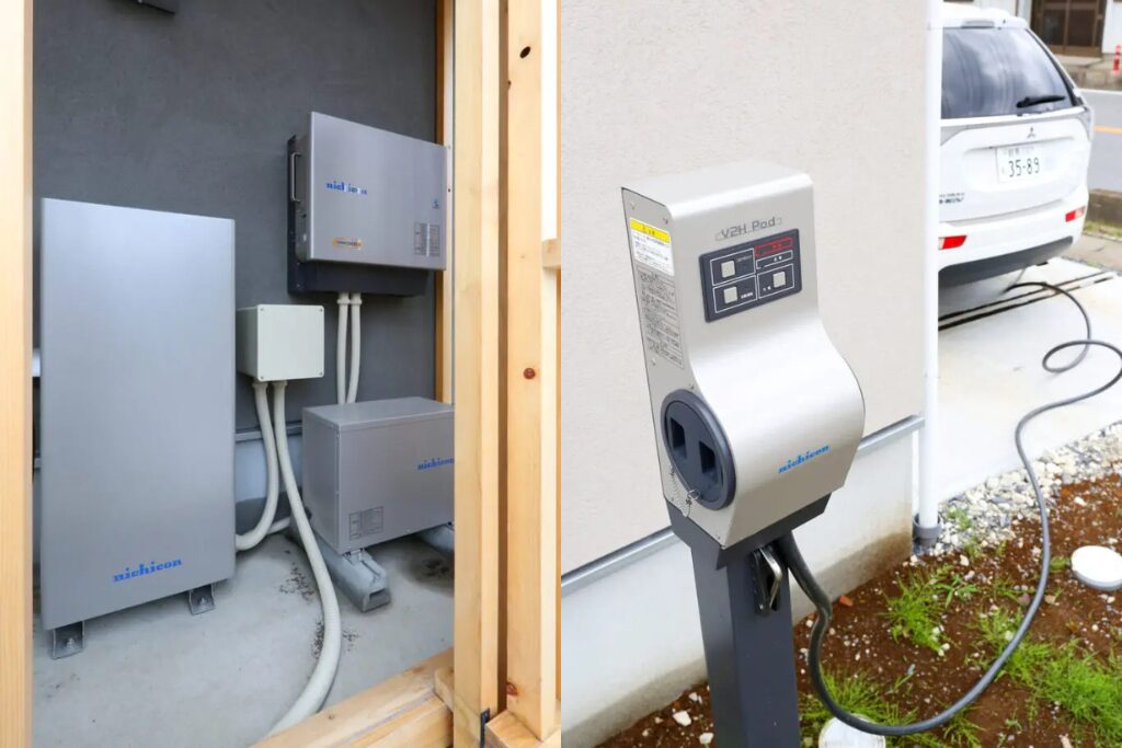 蓄電池とV2H