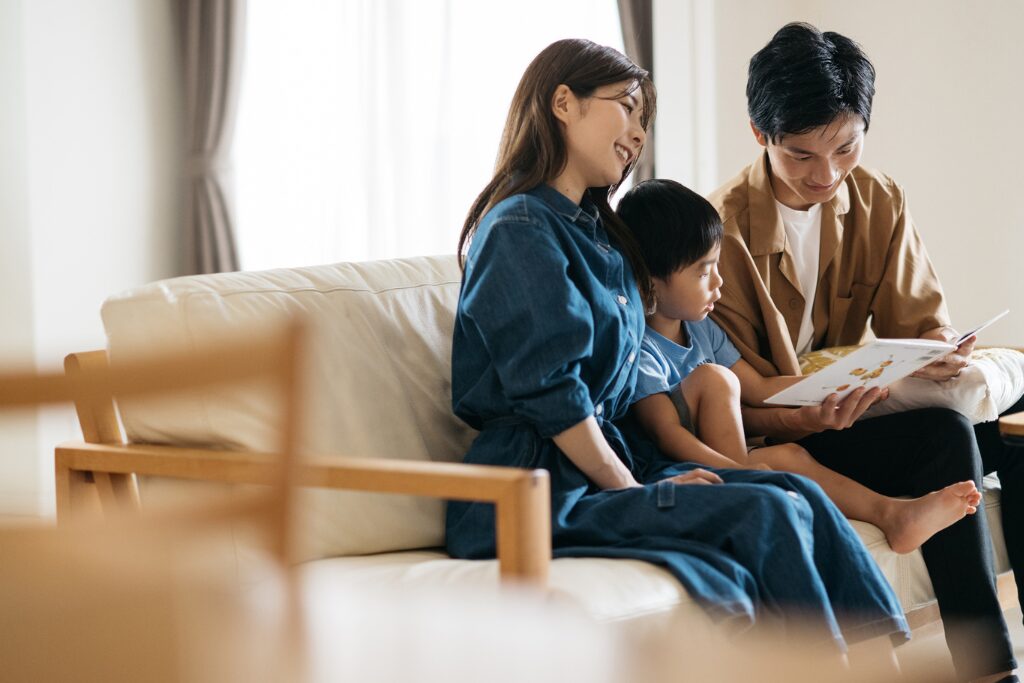 2LDKの住まいに3人家族で快適にすごす|群馬・伊勢崎|ハグデザイン